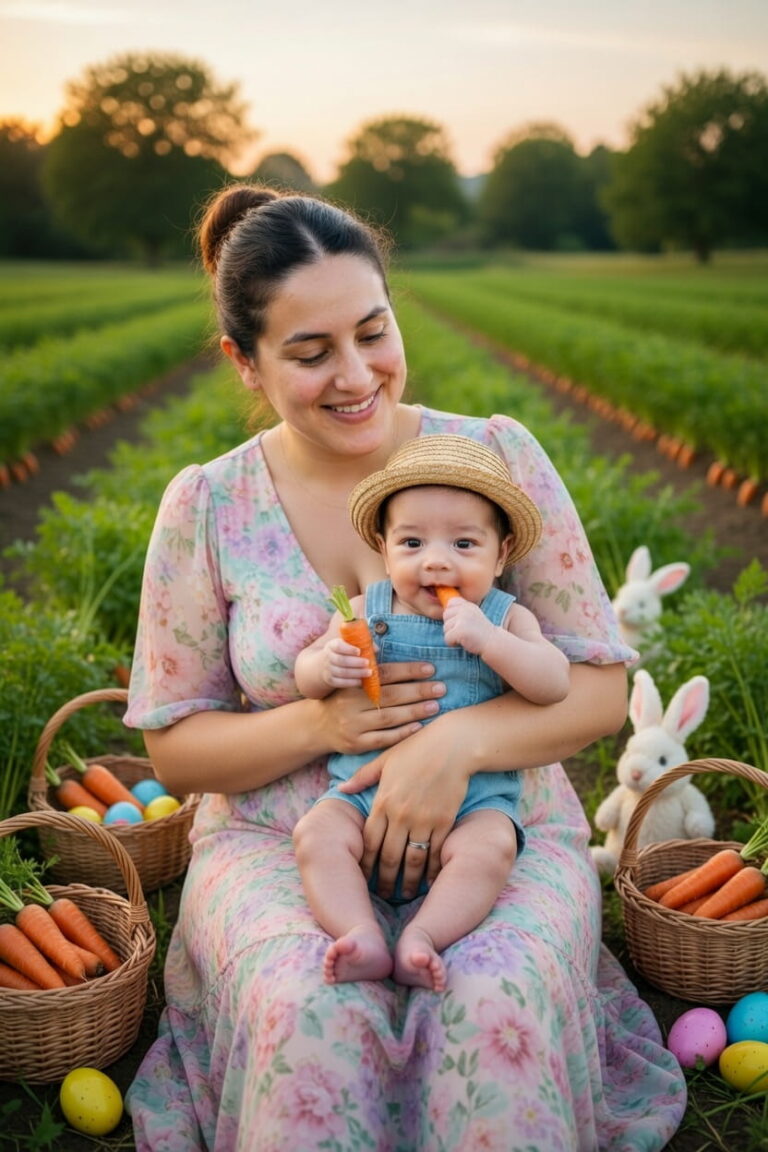 Ensaio Mãe e filho Páscoa