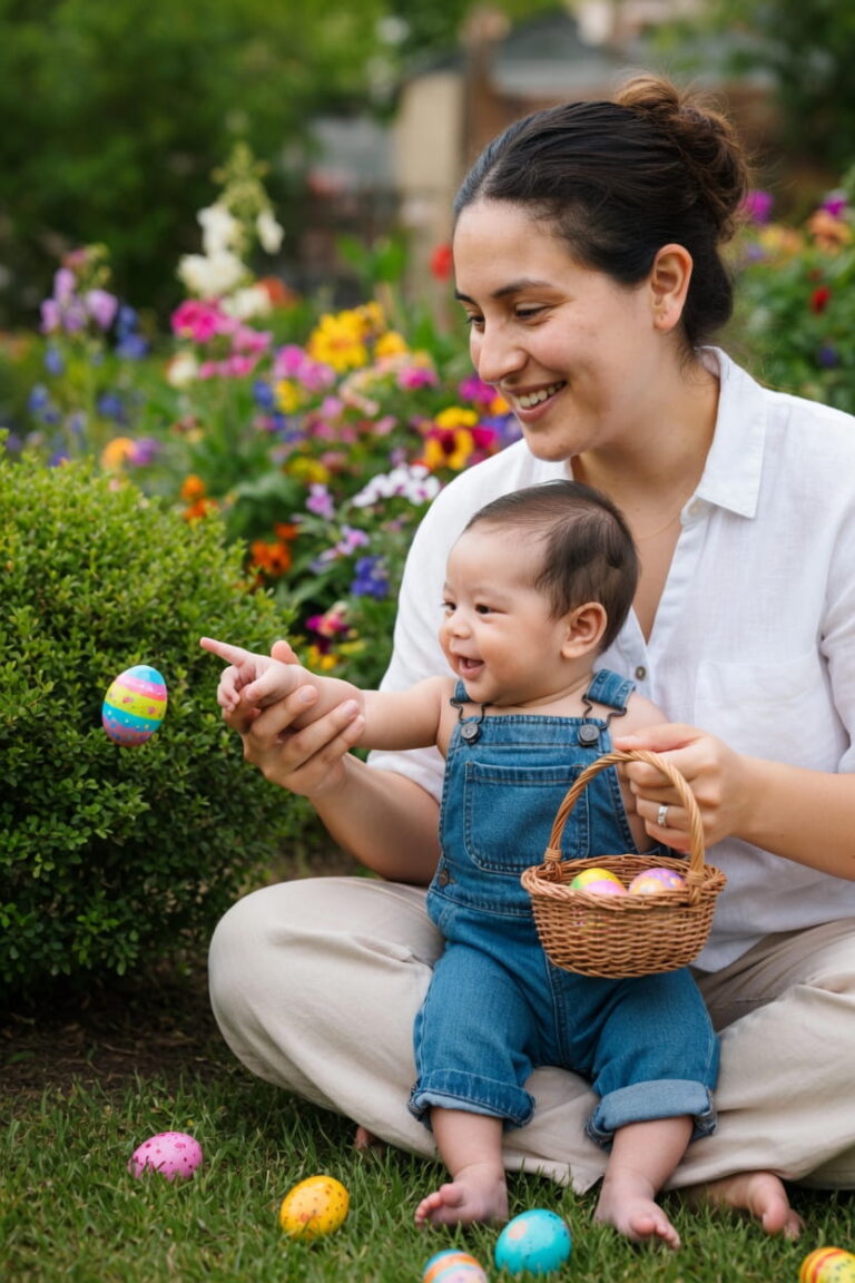 Ensaio Mãe e filho Páscoa