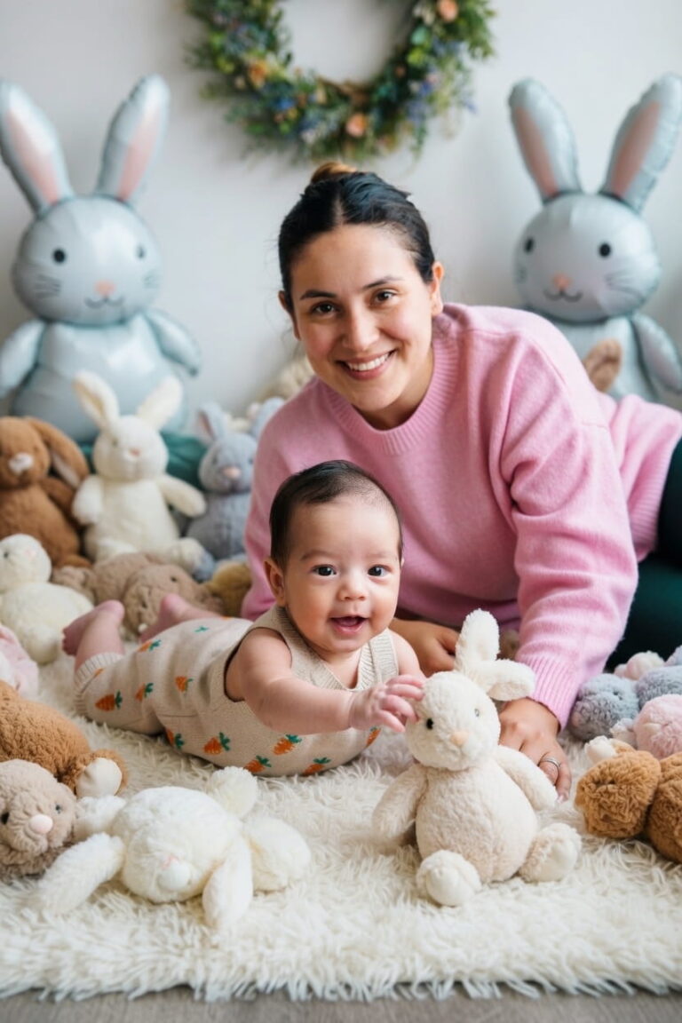 Ensaio Mãe e filho Páscoa